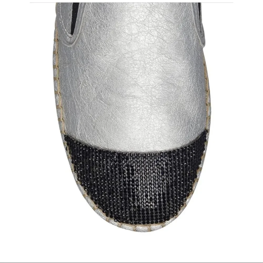 Kendall + Kylie Joss Espadrile Sille Leather Espadrilles. 10 NWT & original box